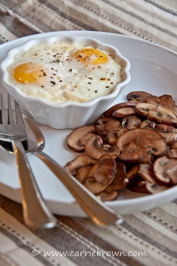 SANE Breakfast Recipe Turkey Baked Eggs SANESolution 1 Gut & Brain