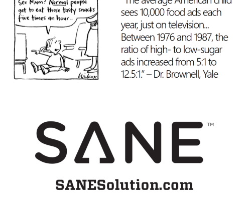 Starvation Is NOT Healthy. Stop counting calories & go #SANE w/me at http://SANESolution.com