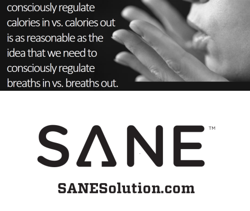 Starvation Is NOT Healthy. Stop counting calories & go #SANE w/me at http://SANESolution.com