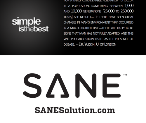 Starvation Is NOT Healthy. Stop counting calories & go #SANE w/me at http://SANESolution.com