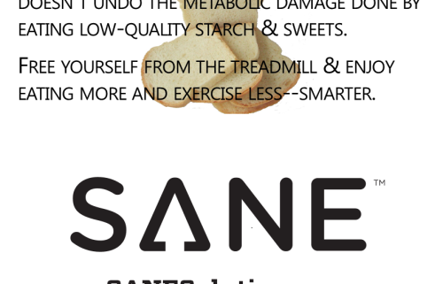 Starvation Is NOT Healthy. Stop counting calories & go #SANE w/me at http://SANESolution.com