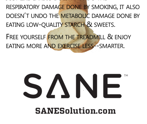 Starvation Is NOT Healthy. Stop counting calories & go #SANE w/me at http://SANESolution.com