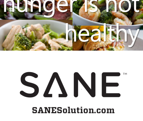 Starvation Is NOT Healthy. Stop counting calories & go #SANE w/me at http://SANESolution.com