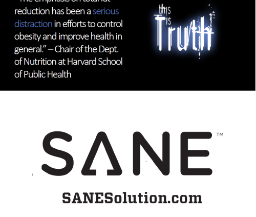 Starvation Is NOT Healthy. Stop counting calories & go #SANE w/me at http://SANESolution.com