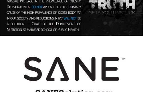 Starvation Is NOT Healthy. Stop counting calories & go #SANE w/me at http://SANESolution.com