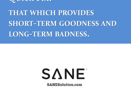 Starvation Is NOT Healthy. Stop counting calories & go #SANE w/me at http://SANESolution.com
