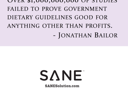 Starvation Is NOT Healthy. Stop counting calories & go #SANE w/me at http://SANESolution.com