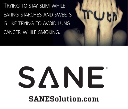 Starvation Is NOT Healthy. Stop counting calories & go #SANE w/me at http://SANESolution.com