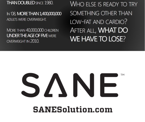 Starvation Is NOT Healthy. Stop counting calories & go #SANE w/me at http://SANESolution.com