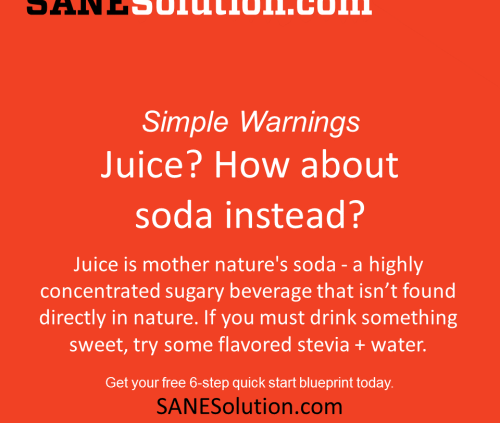 Starvation Is NOT Healthy. Stop counting calories & go #SANE w/me at http://SANESolution.com