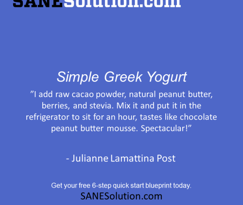 Starvation Is NOT Healthy. Stop counting calories & go #SANE w/me at http://SANESolution.com