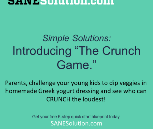 Starvation Is NOT Healthy. Stop counting calories & go #SANE w/me at http://SANESolution.com
