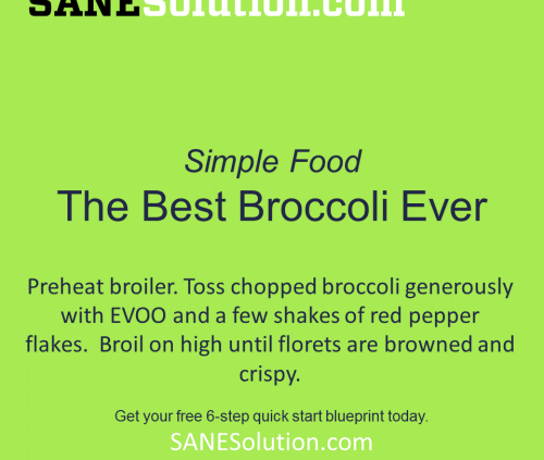 Starvation Is NOT Healthy. Stop counting calories & go #SANE w/me at http://SANESolution.com