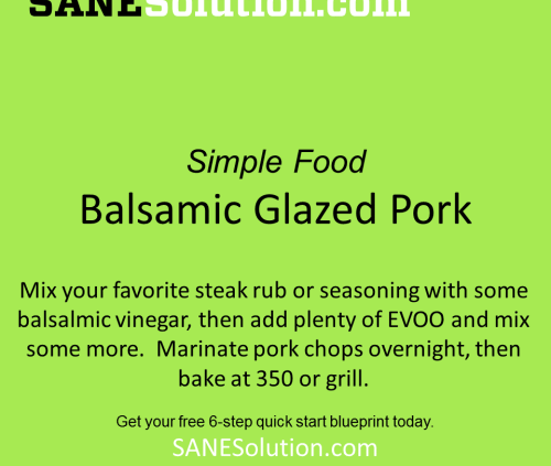 Starvation Is NOT Healthy. Stop counting calories & go #SANE w/me at http://SANESolution.com
