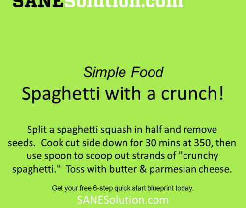 Starvation Is NOT Healthy. Stop counting calories & go #SANE w/me at http://SANESolution.com