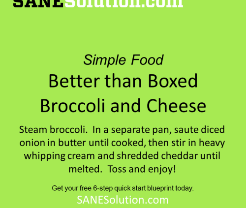Starvation Is NOT Healthy. Stop counting calories & go #SANE w/me at http://SANESolution.com
