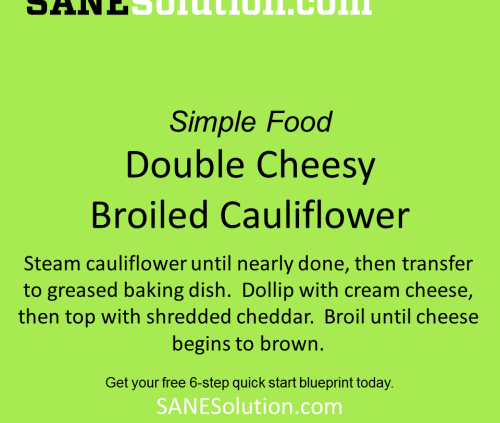 Starvation Is NOT Healthy. Stop counting calories & go #SANE w/me at http://SANESolution.com