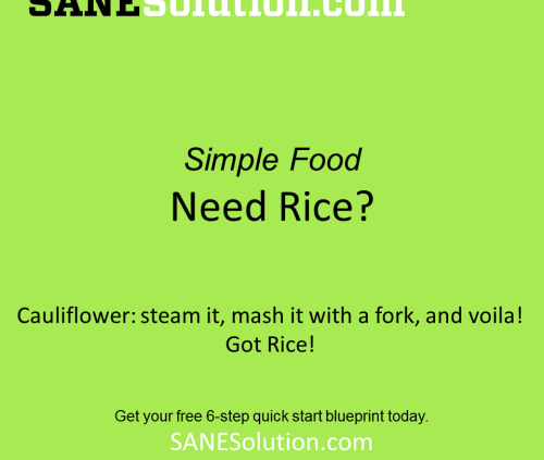 Starvation Is NOT Healthy. Stop counting calories & go #SANE w/me at http://SANESolution.com