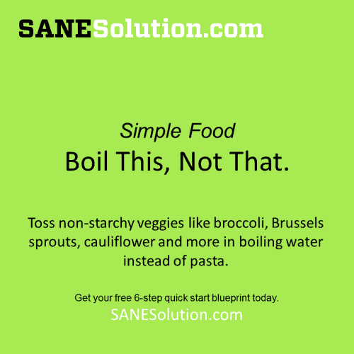 Starvation Is NOT Healthy. Stop counting calories & go #SANE w/me at http://SANESolution.com