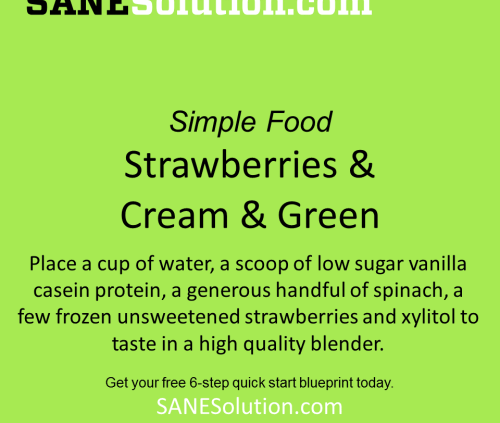 Starvation Is NOT Healthy. Stop counting calories & go #SANE w/me at http://SANESolution.com