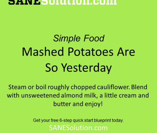 Starvation Is NOT Healthy. Stop counting calories & go #SANE w/me at http://SANESolution.com