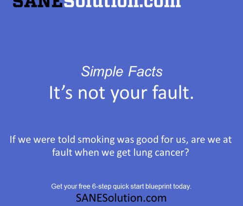 Starvation Is NOT Healthy. Stop counting calories & go #SANE w/me at http://SANESolution.com