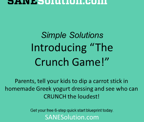 Starvation Is NOT Healthy. Stop counting calories & go #SANE w/me at http://SANESolution.com