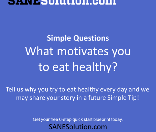 Starvation Is NOT Healthy. Stop counting calories & go #SANE w/me at http://SANESolution.com