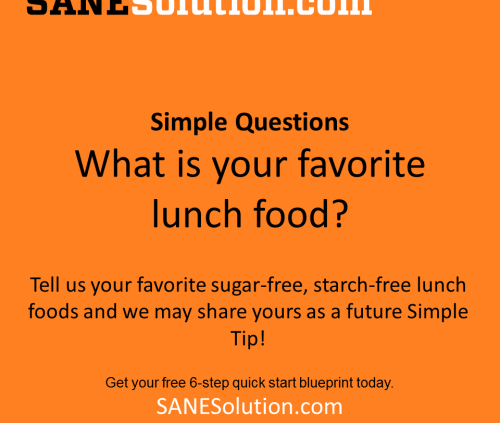 Starvation Is NOT Healthy. Stop counting calories & go #SANE w/me at http://SANESolution.com