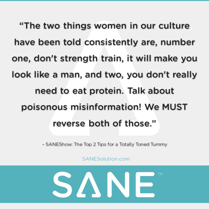 Starvation Is NOT Healthy. Stop counting calories & go #SANE w/me at http://SANESolution.com