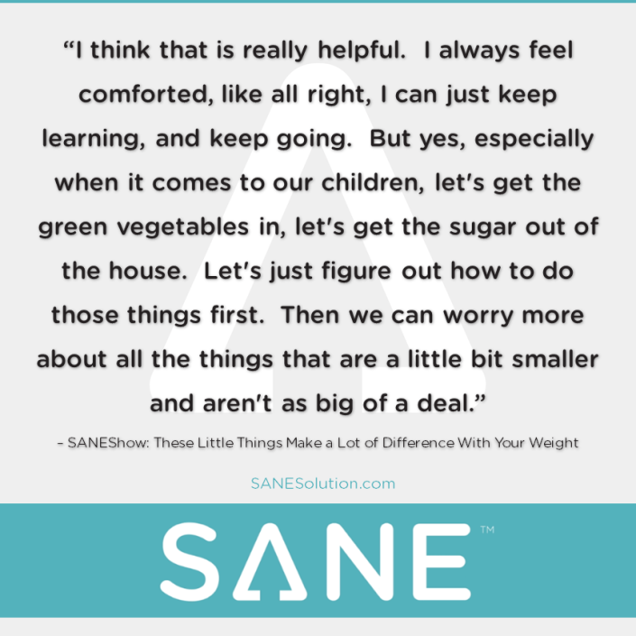 Starvation Is NOT Healthy. Stop counting calories & go #SANE w/me at http://SANESolution.com