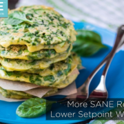 Spinach Sunflower Pancakes Recipe