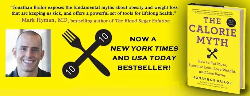 The Calorie Myth Banner The Calorie Myth Book Banner Image